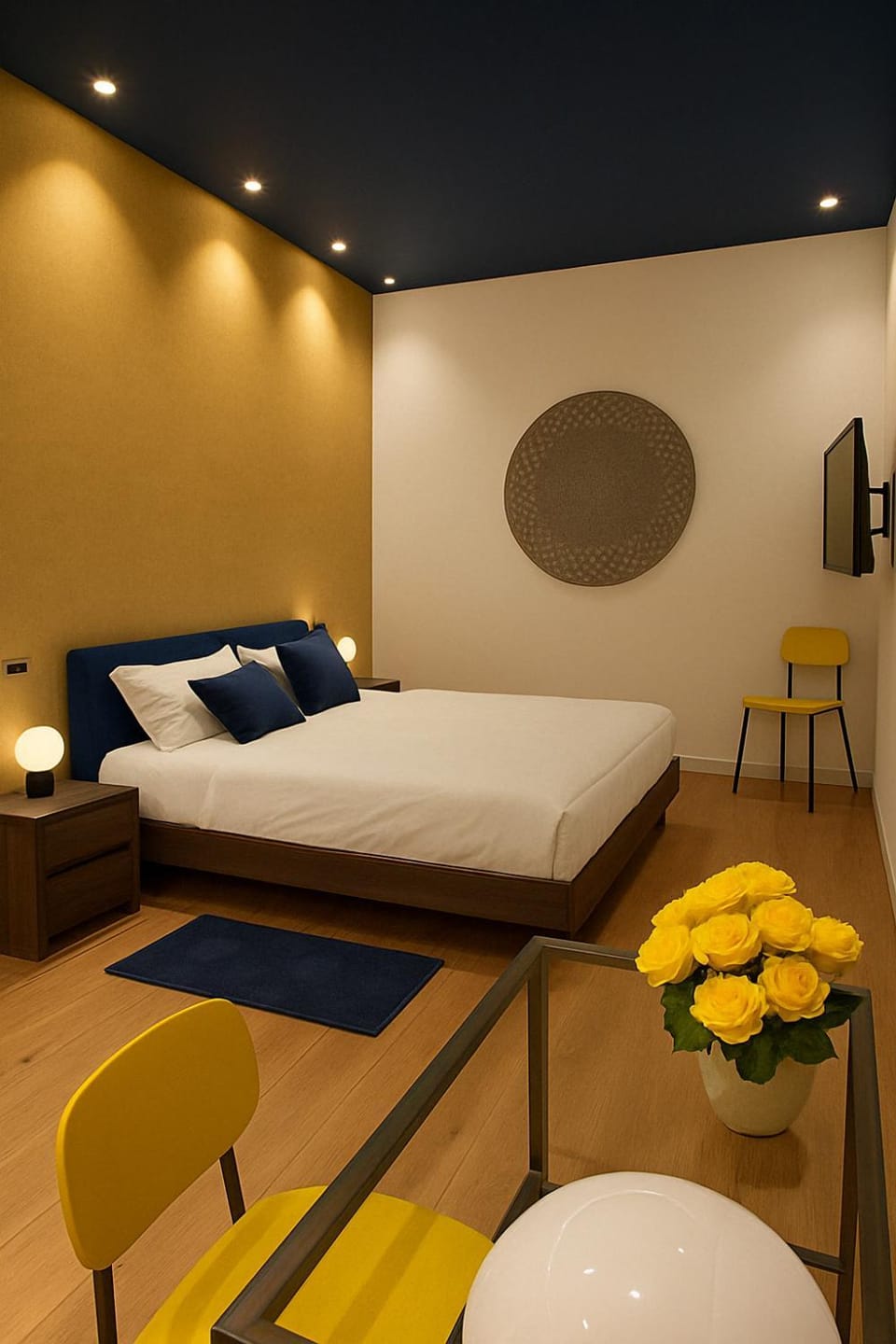 Bed, Bedroom