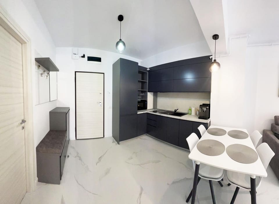 Kitchen or kitchenette, Living room, Photo of the whole room, Dining area, minibar, pet friendly, stove