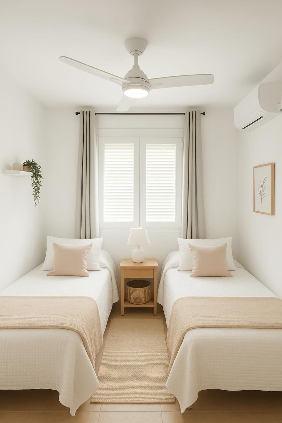 Bedroom, air conditioner