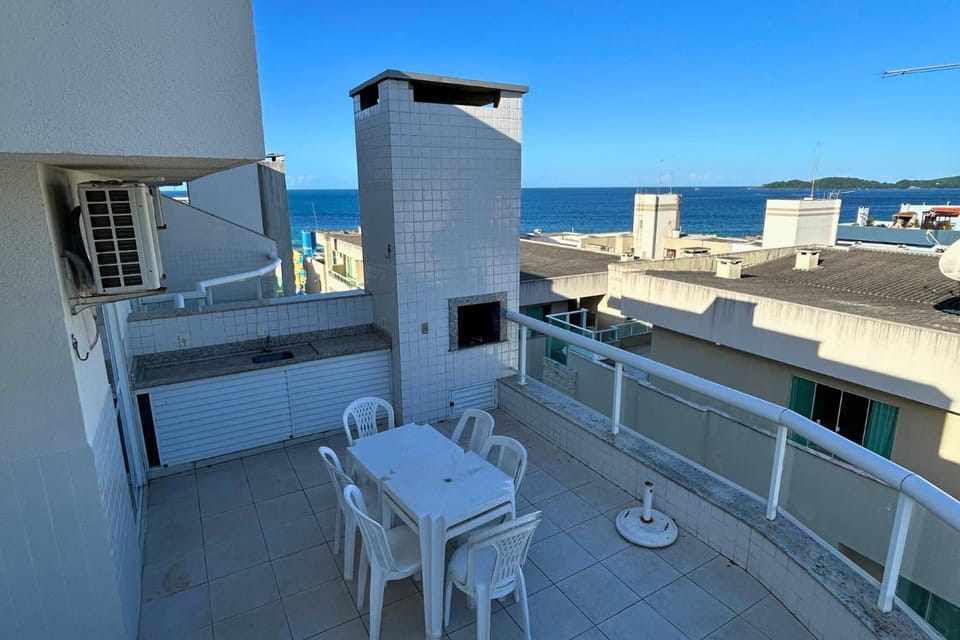 BBQ facilities, Seating area, Sea view