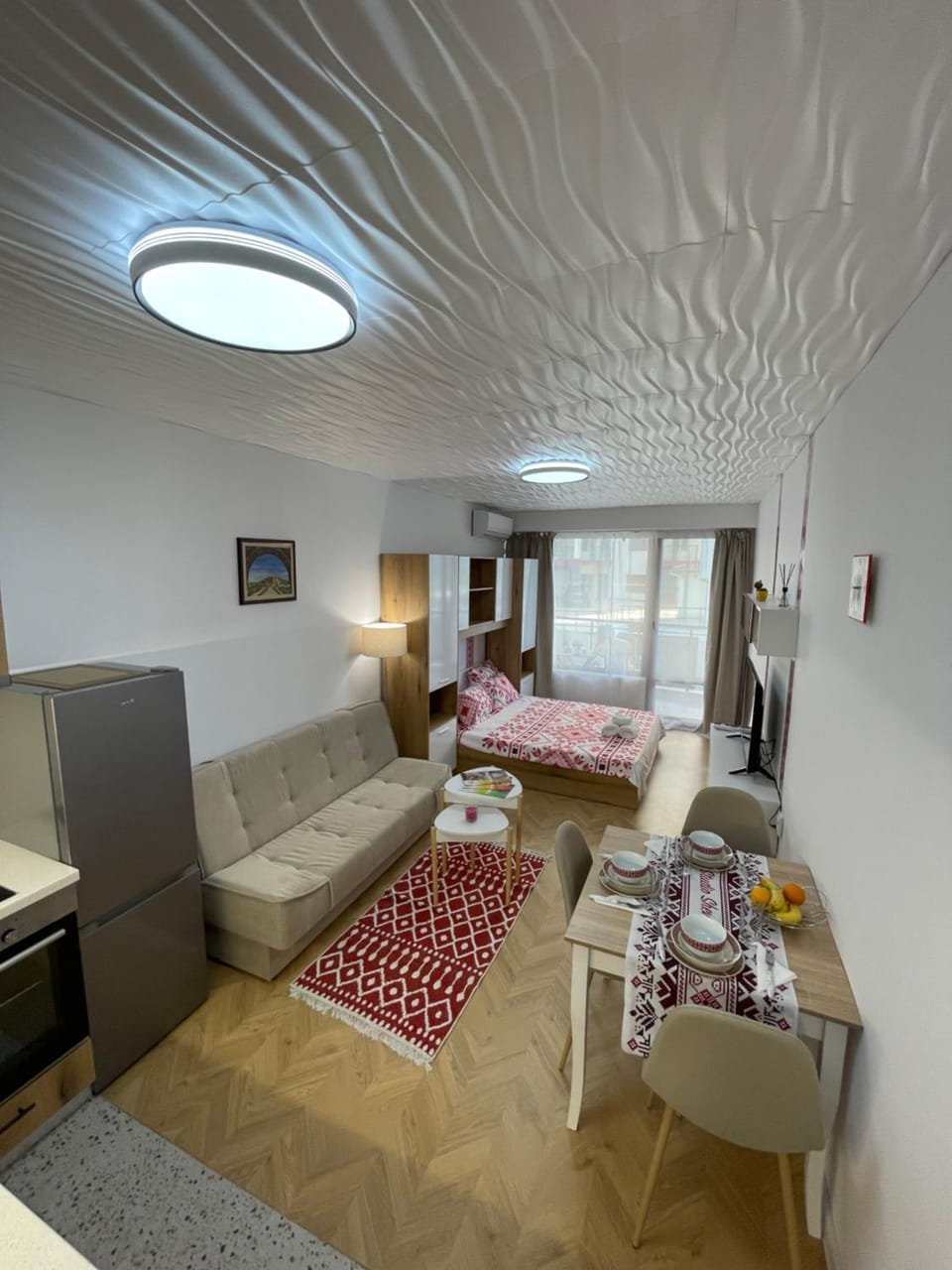 Living room, Bedroom