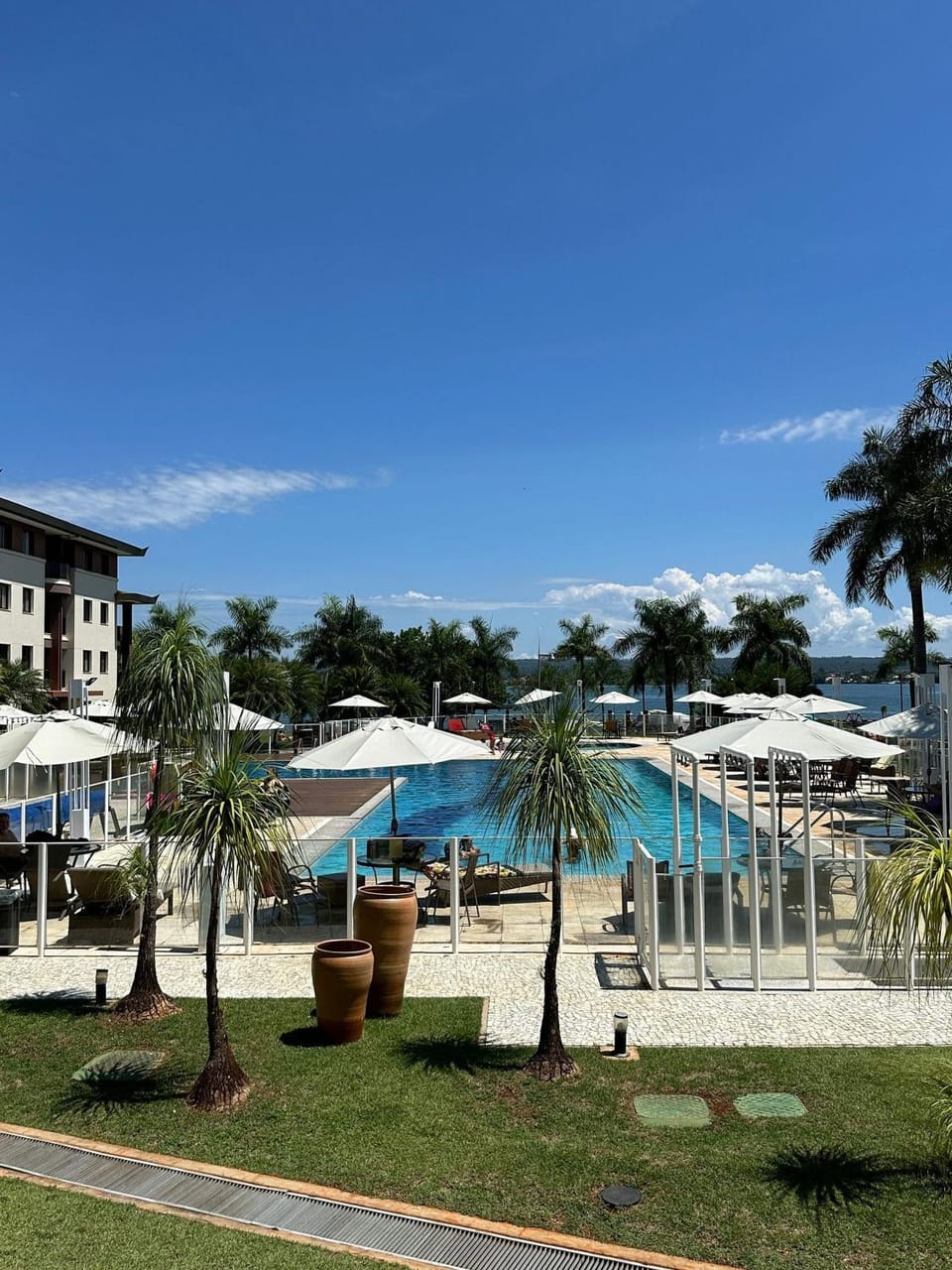 Bird's eye view, Swimming pool