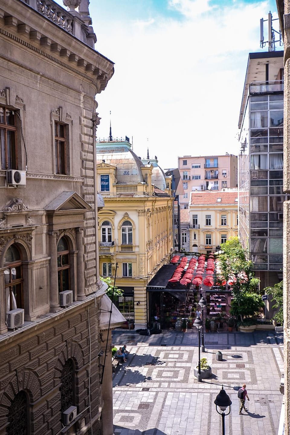 City view, Street view