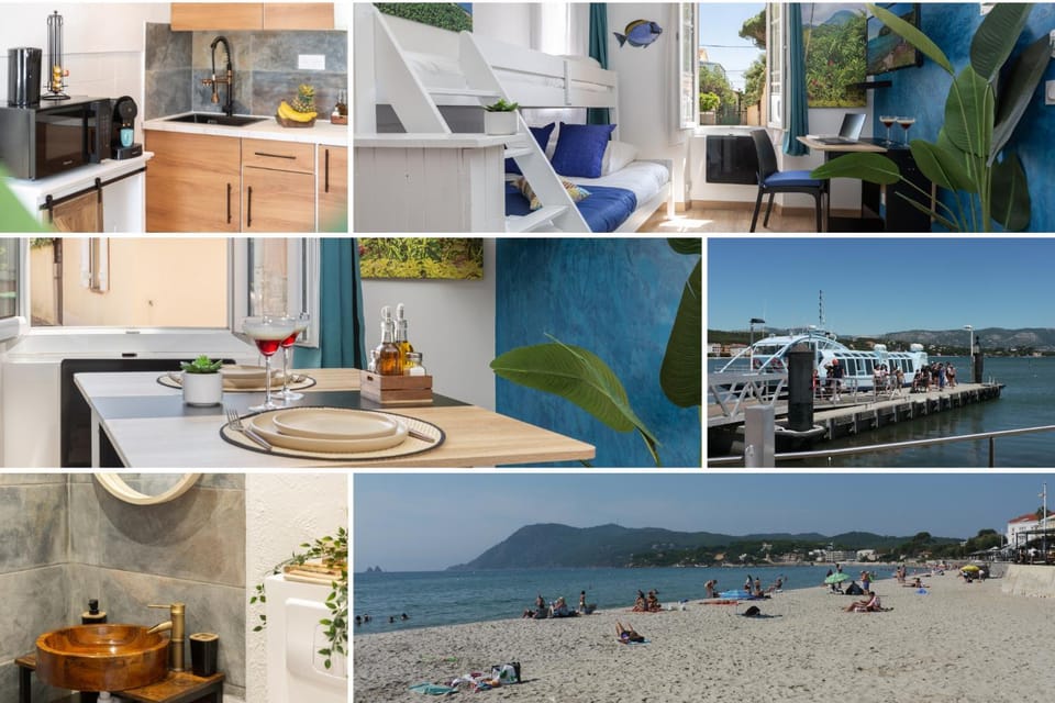 Natural landscape, Kitchen or kitchenette, Sea view