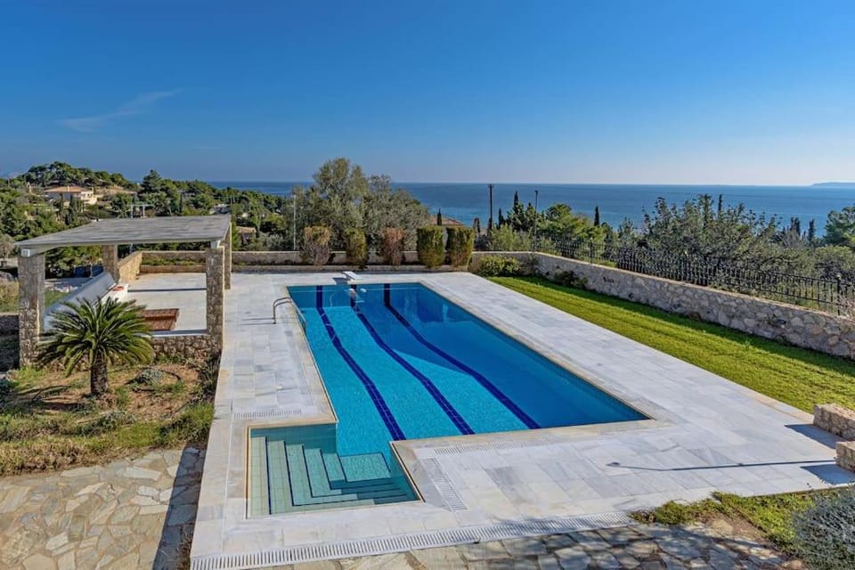 Day, Natural landscape, Pool view, Sea view, Swimming pool
