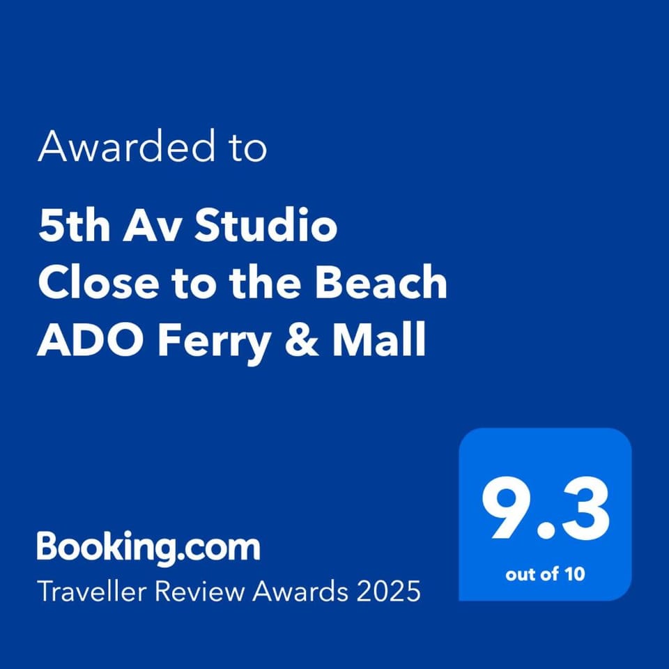 5th Av Studio Close to the Beach ADO Ferry & Mall Apartment in Playa del Carmen