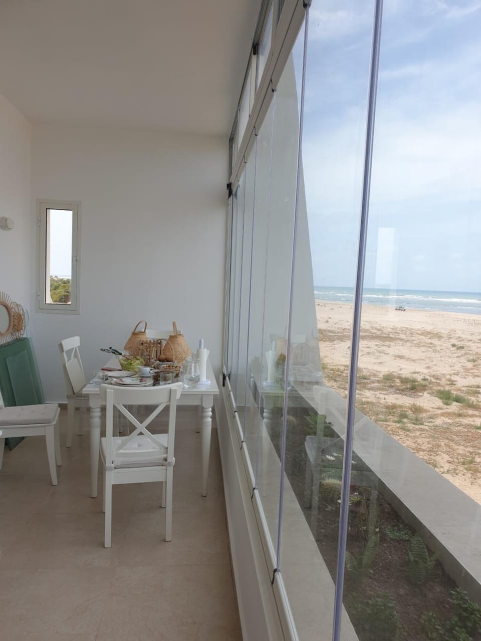 Natural landscape, Balcony/Terrace, Beach, Sea view