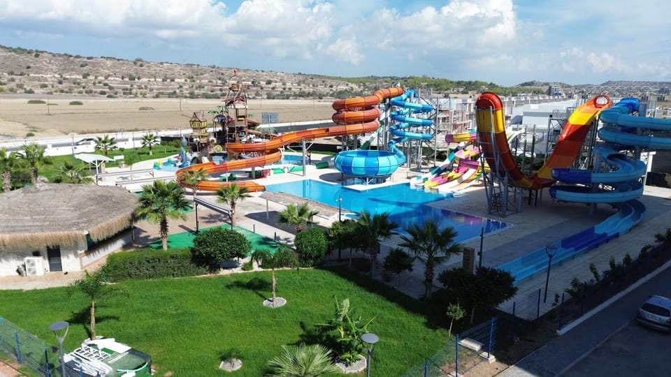 Sea view and Aqua park Apartments at Caesar Blue Complex Apartment in Famagusta District
