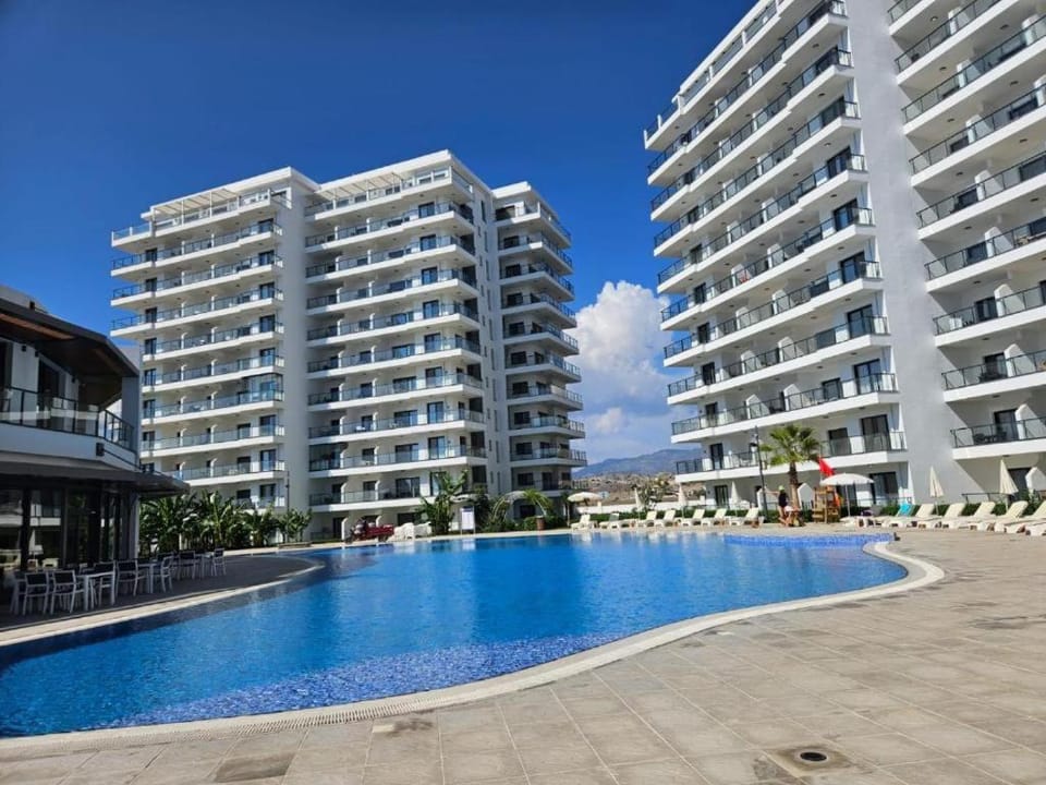Sea view and Aqua park Apartments at Caesar Blue Complex Apartment in Famagusta District