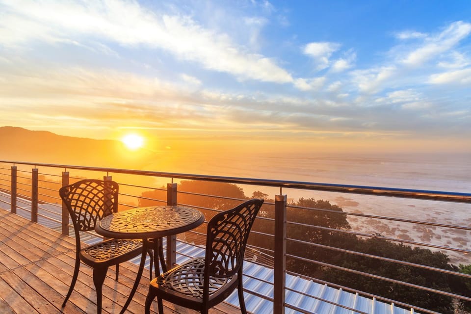 Natural landscape, View (from property/room), Balcony/Terrace, Sea view, Sunrise