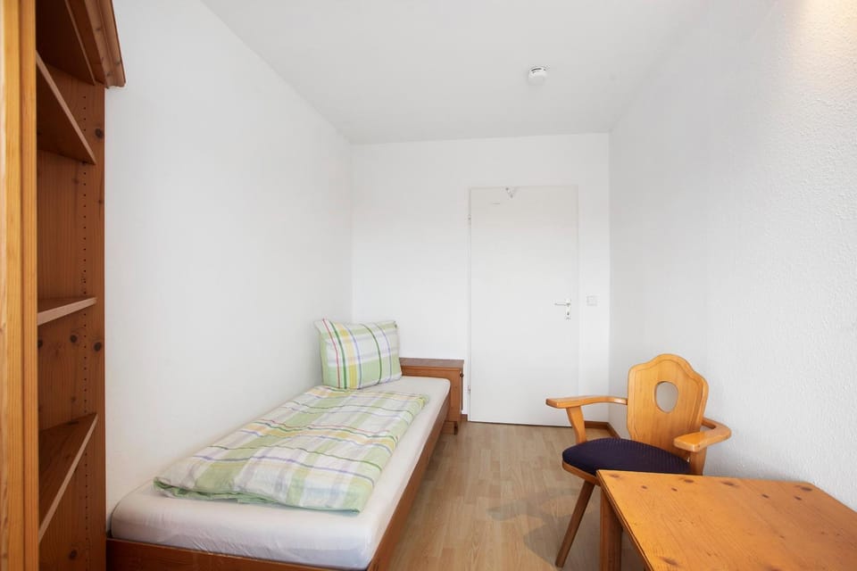 Property building, Living room, Bedroom