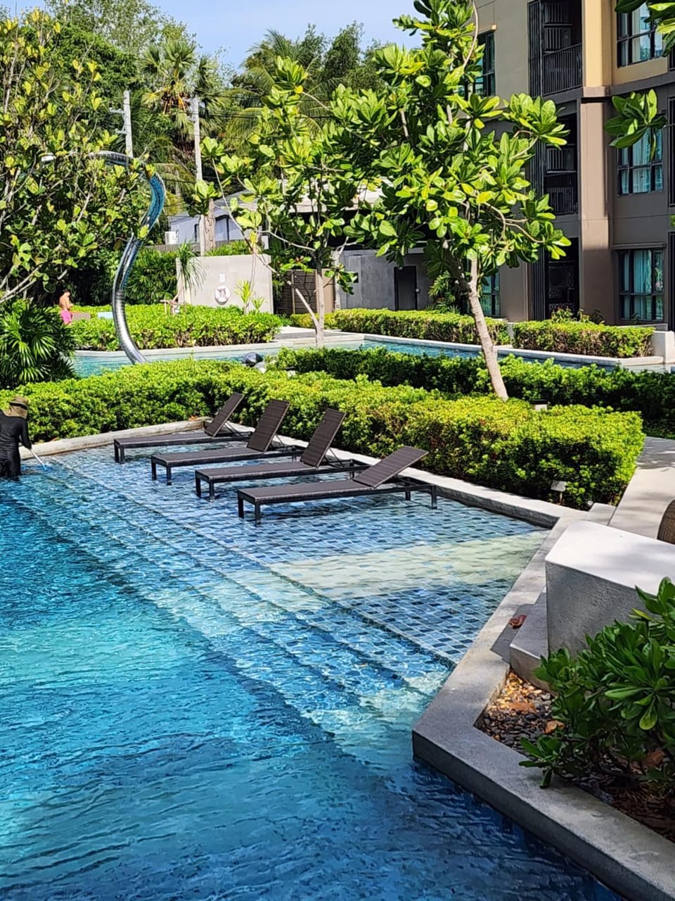 Balcony/Terrace, Pool view, Swimming pool