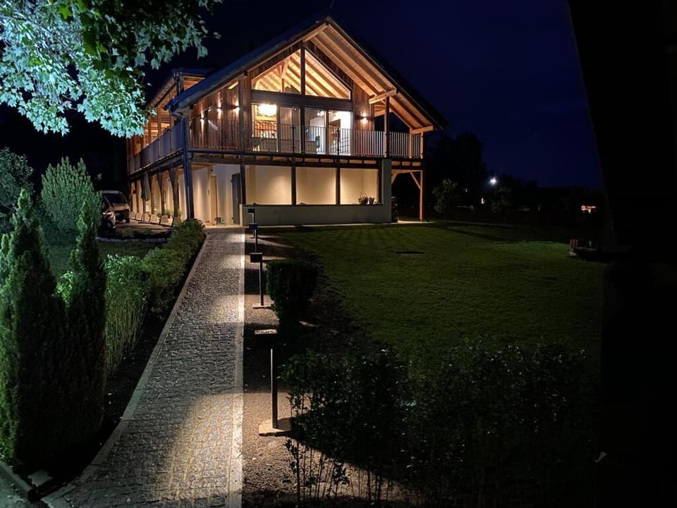 Property building, Garden, Garden view