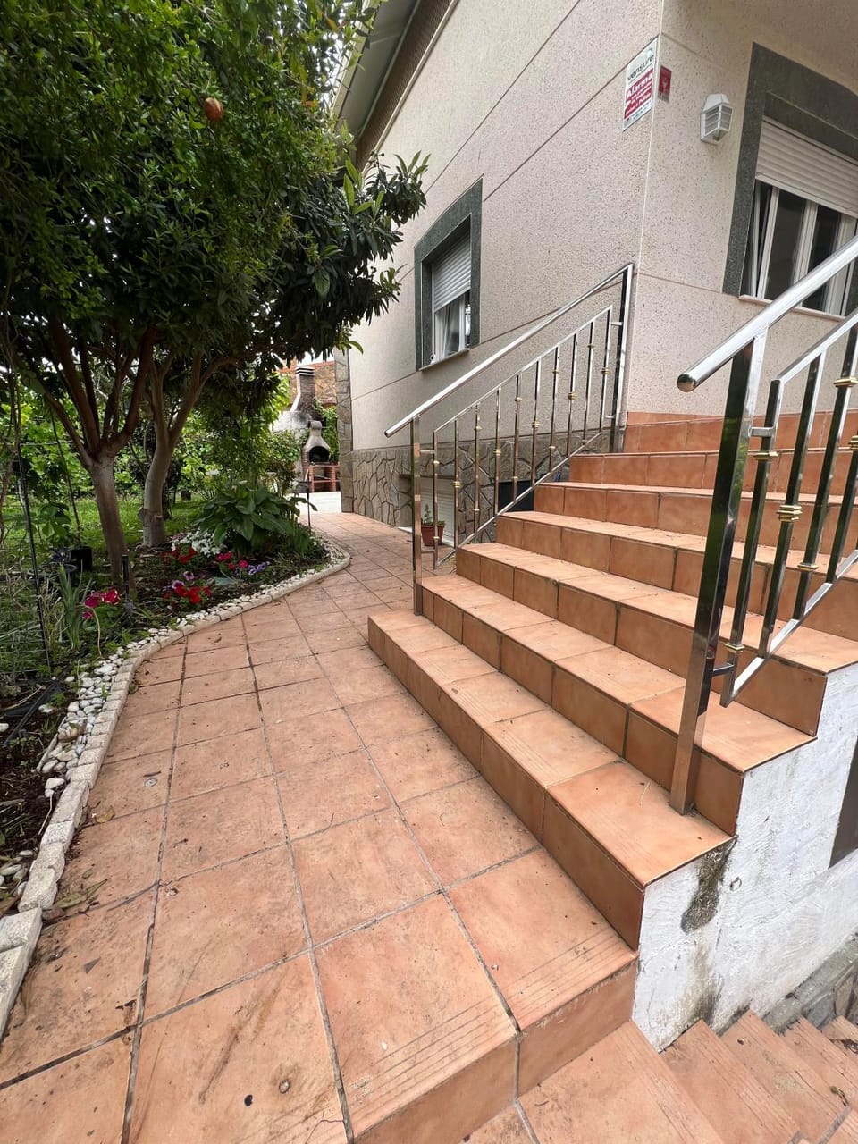 Property building, Garden view