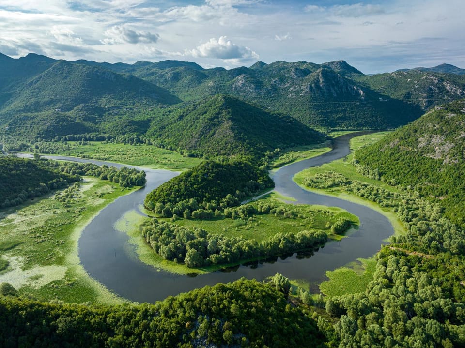 Natural landscape, River view
