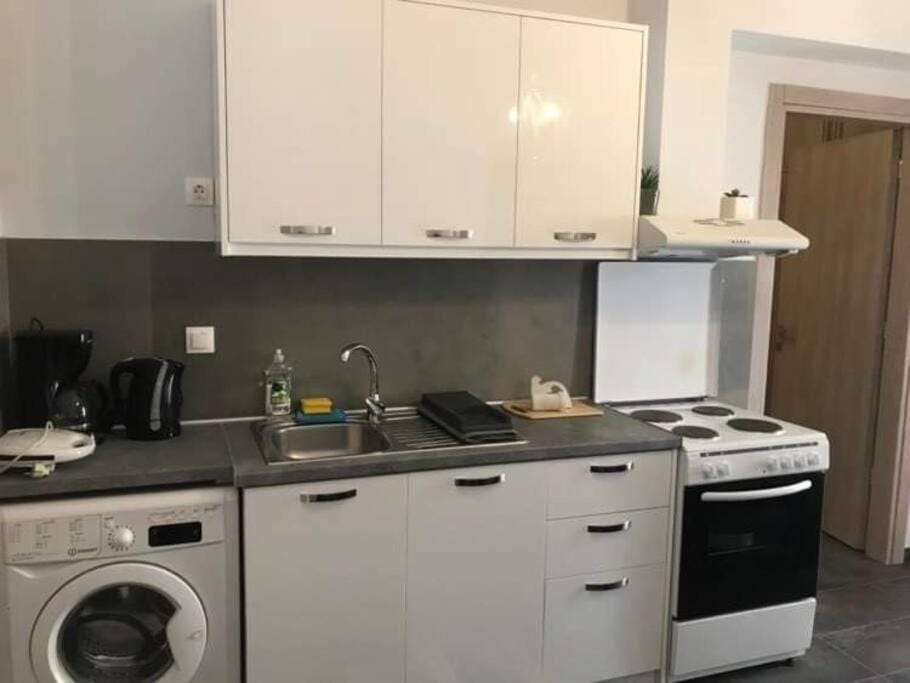 Kitchen or kitchenette, pet friendly, washing machine