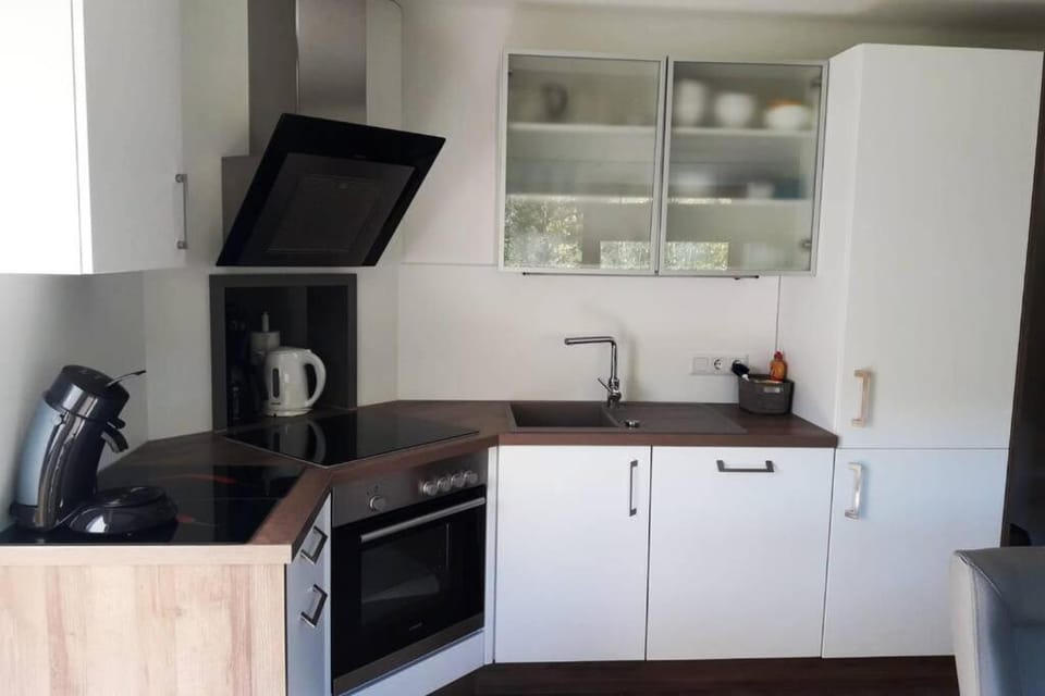 Coffee/tea facilities, Kitchen or kitchenette, dishwasher, pet friendly, stove