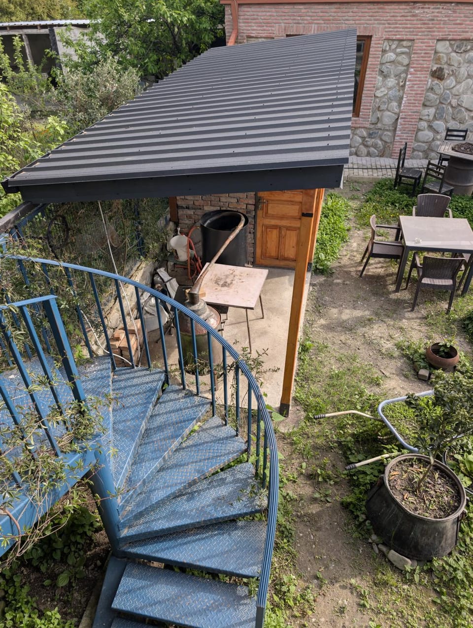 Balcony/Terrace, Garden view