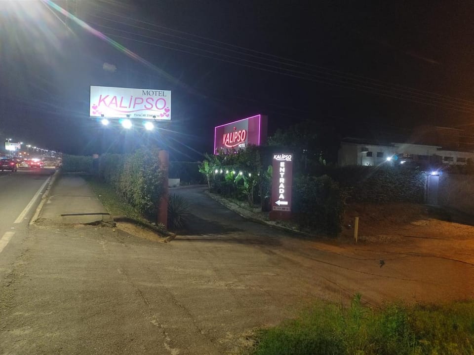 Property building, Night, Street view