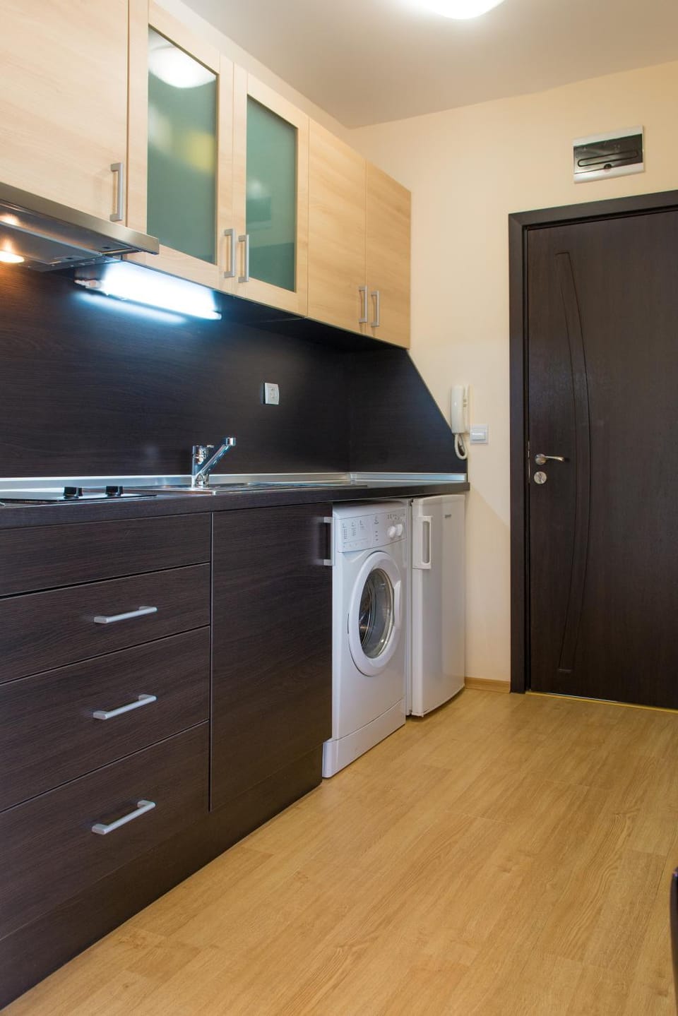 Kitchen or kitchenette, kitchen