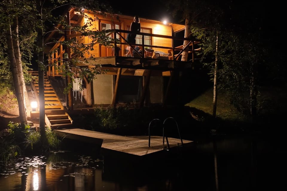 Night, Balcony/Terrace, Lake view