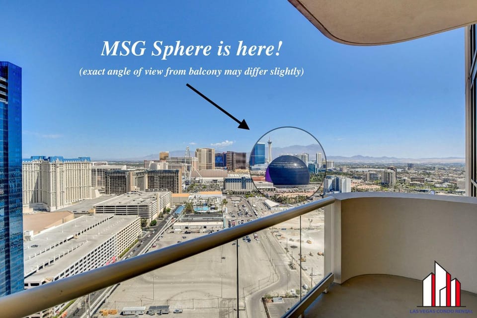 MGM Signature-27-805 F1 Track & Strip View Balcony House in Las Vegas Strip