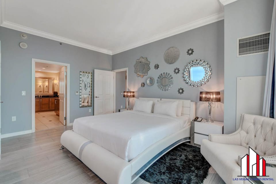 MGM Signature-32-621 1Br2Ba F1 Strip View Balcony House in Las Vegas Strip