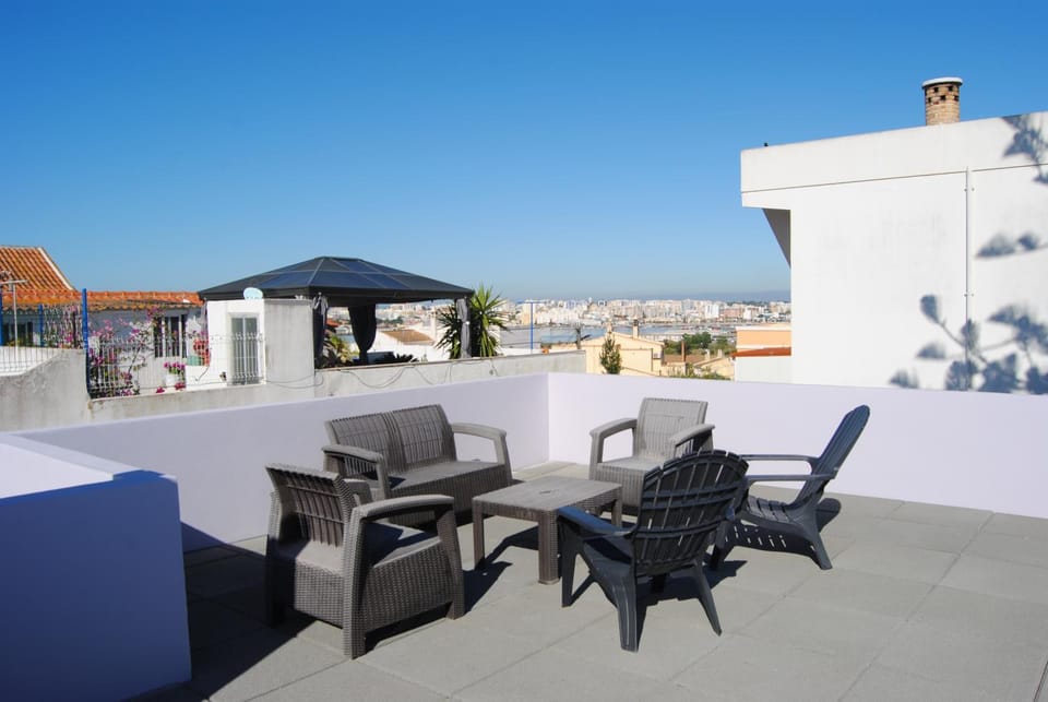 Patio, City view