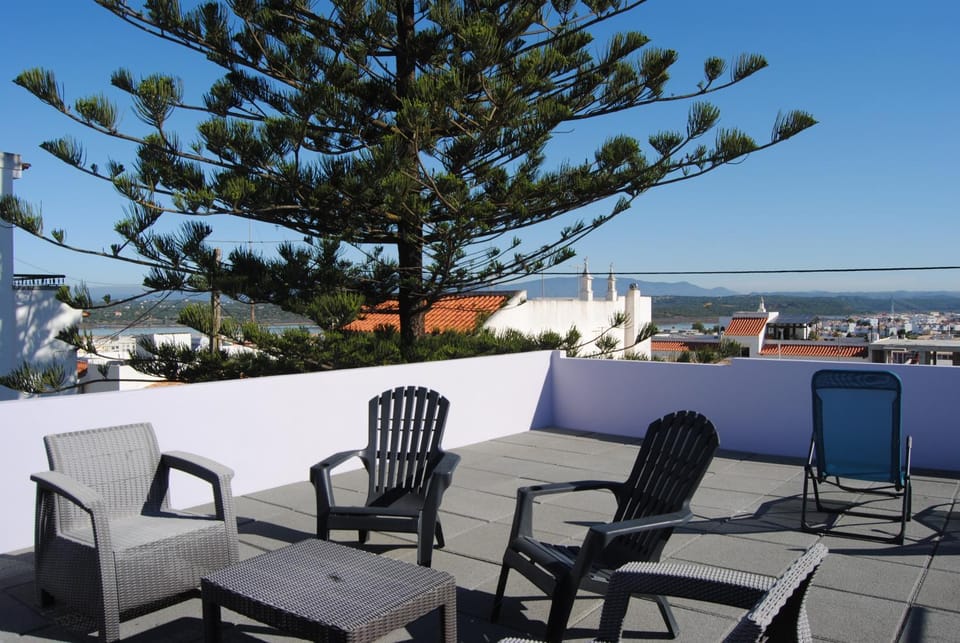 Patio, City view