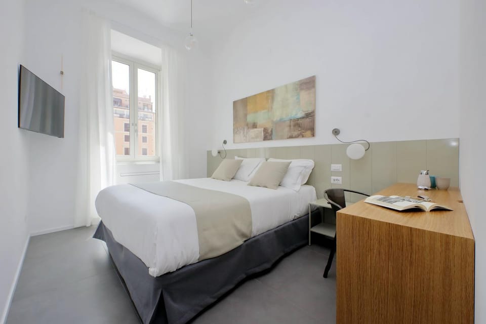 Bed, TV and multimedia, Photo of the whole room, Bedroom, hair dresser
