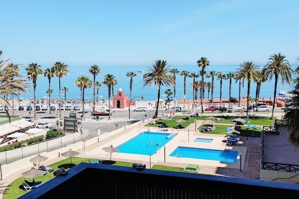 Day, Natural landscape, Garden, Beach, Sea view, Swimming pool