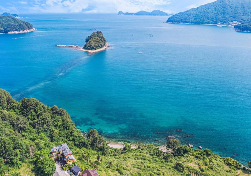 Natural landscape, Bird's eye view, Beach, Mountain view, Sea view
