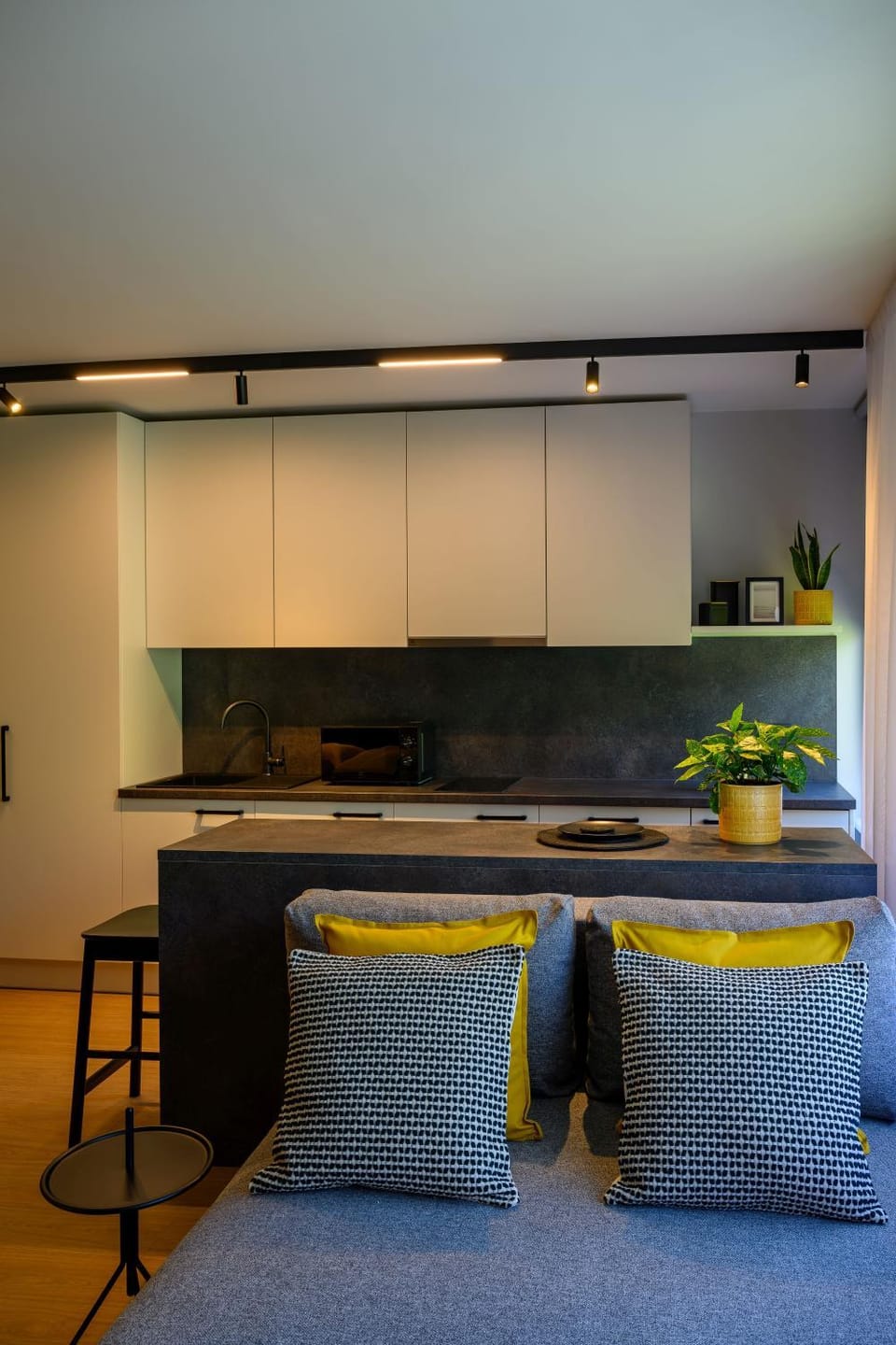 Kitchen or kitchenette, Seating area, Dining area
