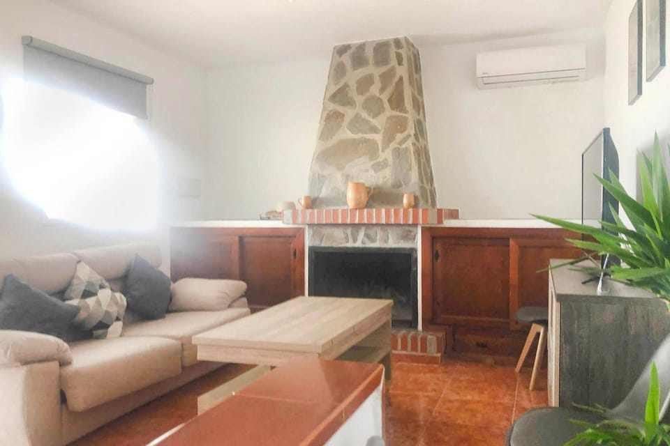 Living room, air conditioner