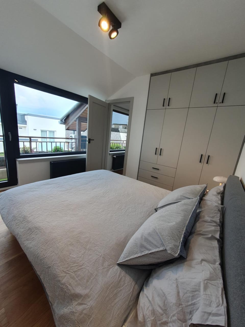 Bed, View (from property/room), Bedroom, wardrobe