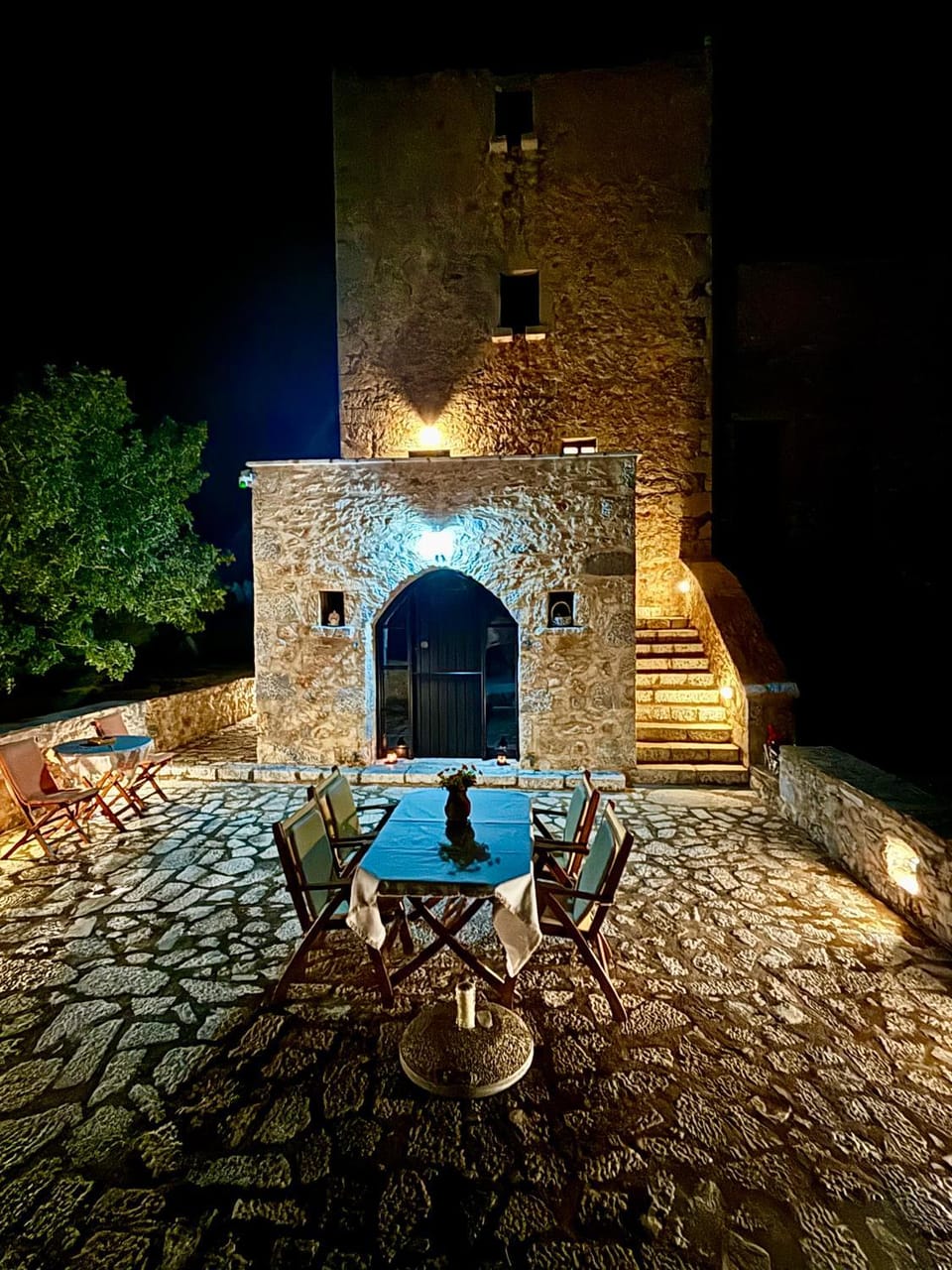 The Olive Tower in Mani House in Peloponnese Region