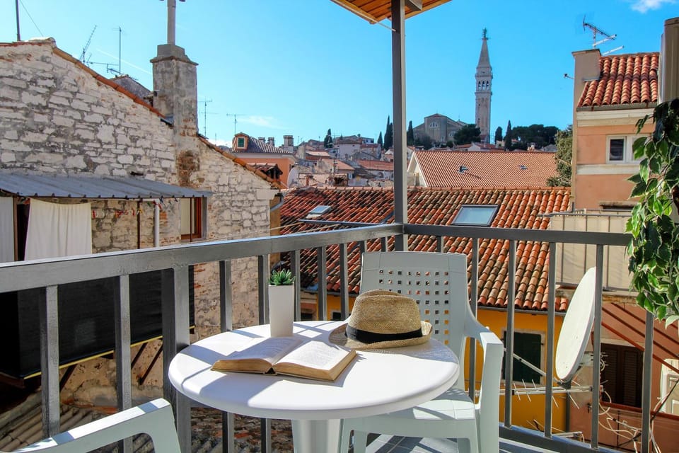 Bird's eye view, Balcony/Terrace, Decorative detail, City view