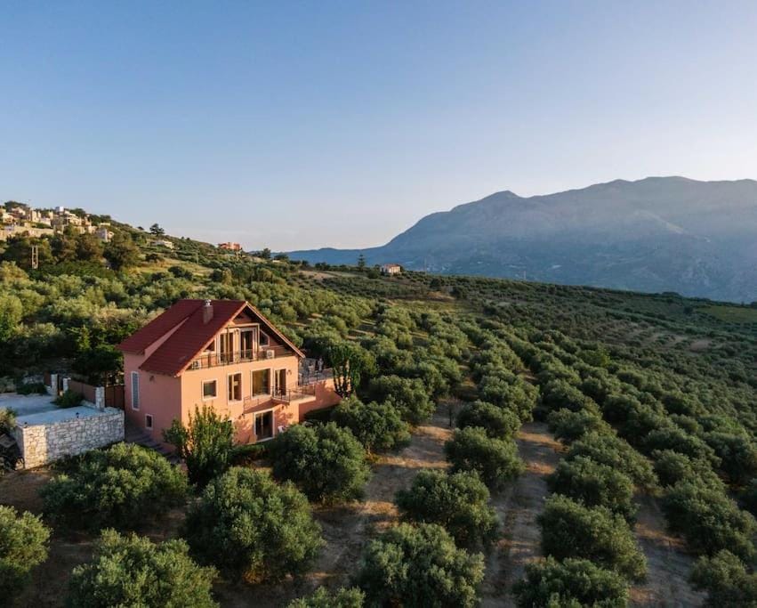 Myron Olive Villa Retreat Villa in Crete Region