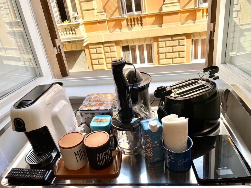 Coffee/tea facilities, Kitchen or kitchenette, toaster