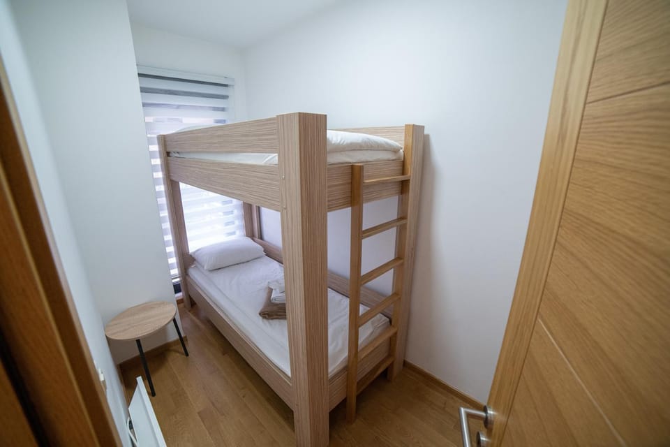 Bed, Bedroom, bunk bed, wardrobe