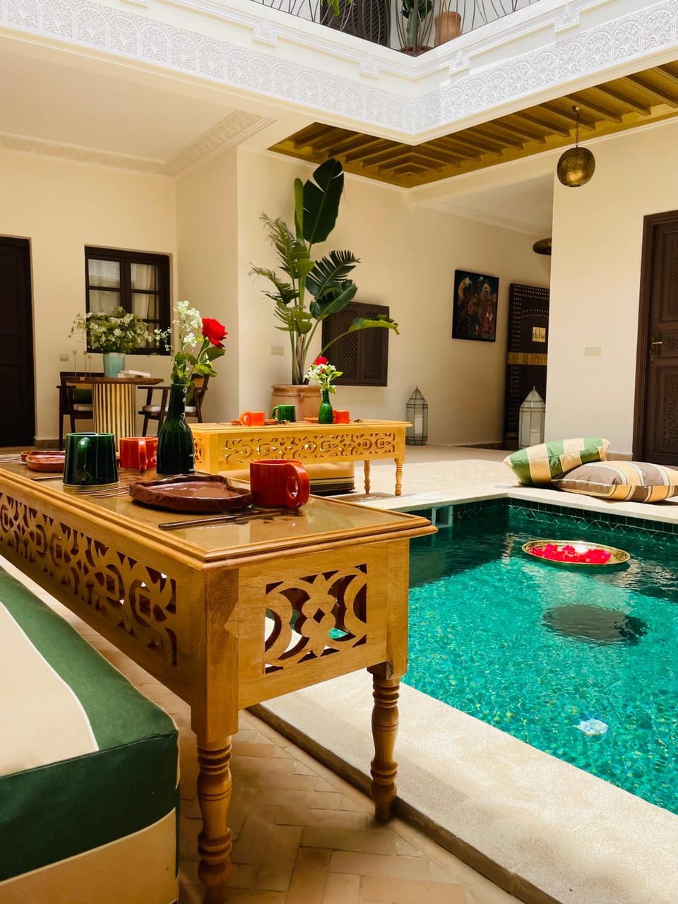 View (from property/room), Pool view, Swimming pool