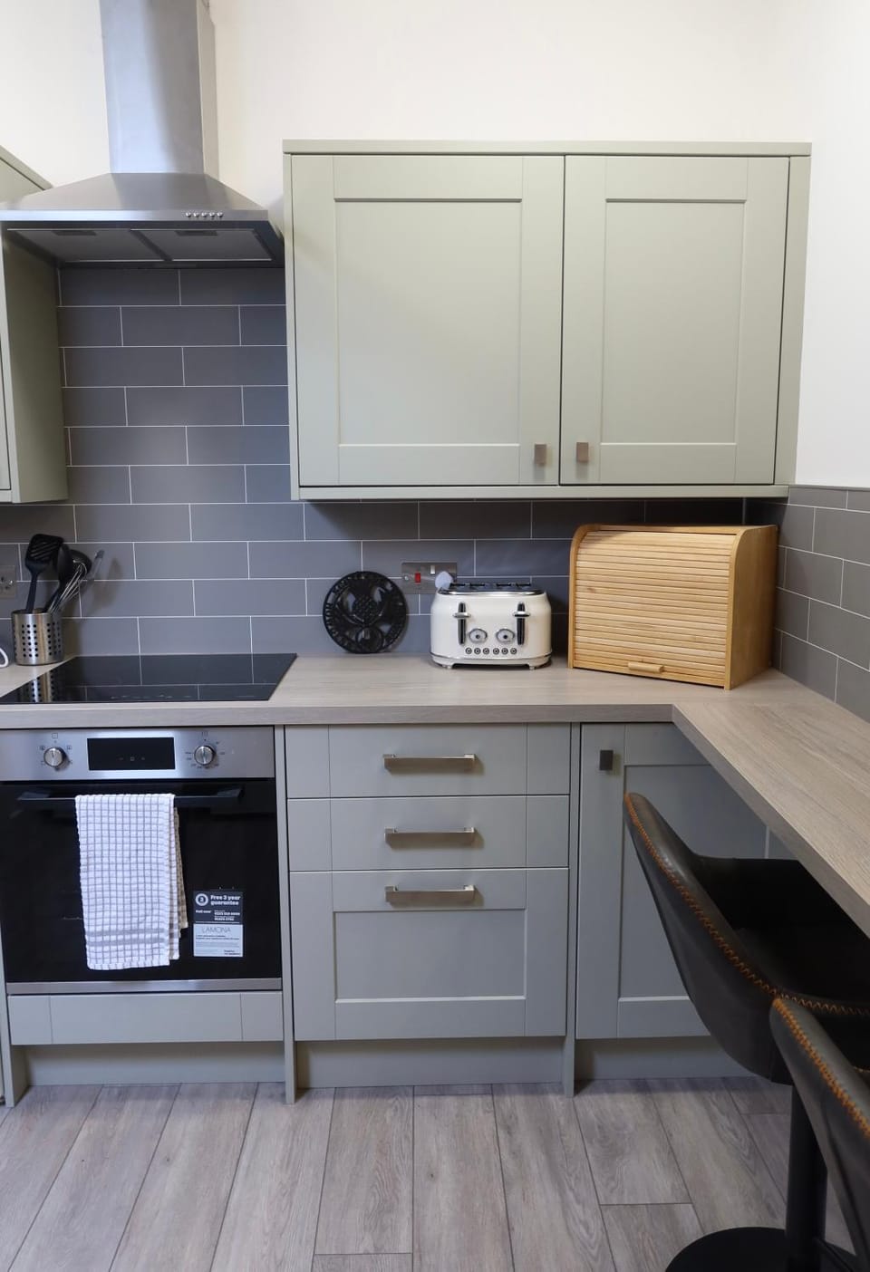 Kitchen or kitchenette, Dining area, stove, kitchen