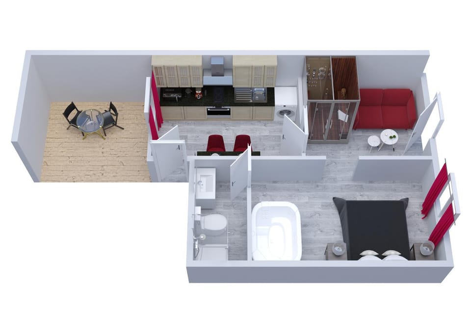 Suite romantique spa/sauna en Avignon Apartment in Avignon