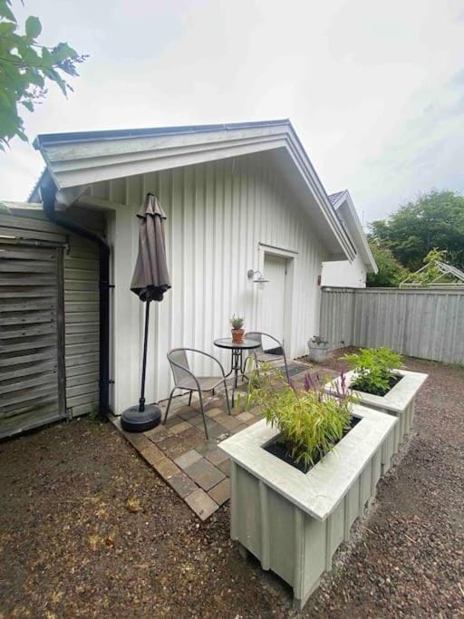 Cozy cottage by the sea south of Varberg House in Denmark