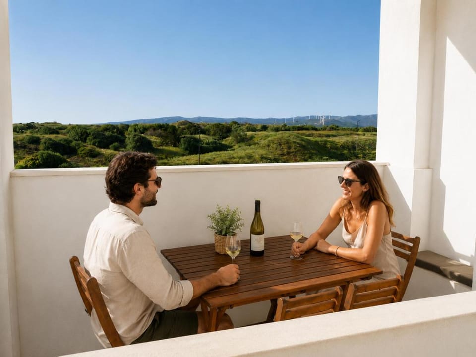 Tramontana · 2BR · Pool · Terrace · Views Apartment in Tarifa