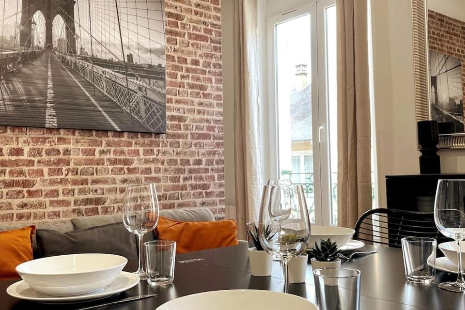 Le New York Appart' T1 Bis au centre du MANS Apartment in Le Mans