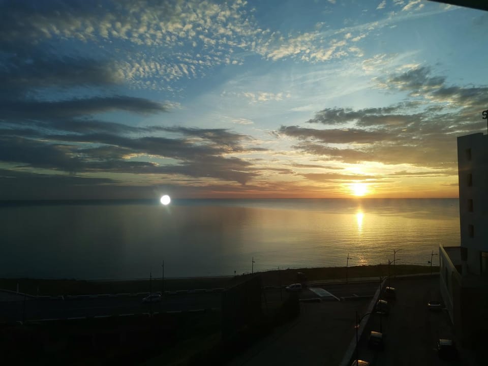 Natural landscape, Sea view, Sunrise, Sunset