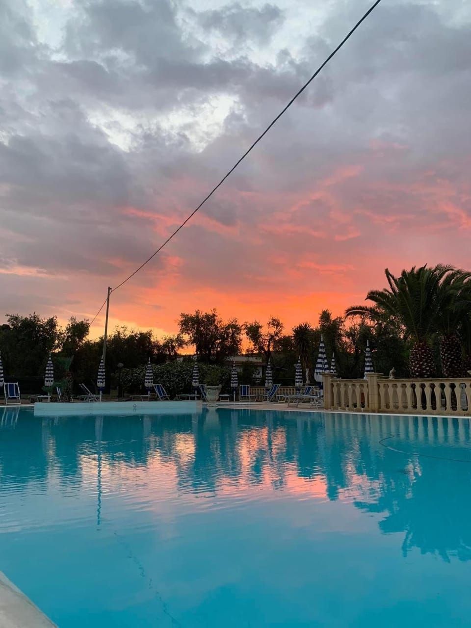 Pool view, Swimming pool