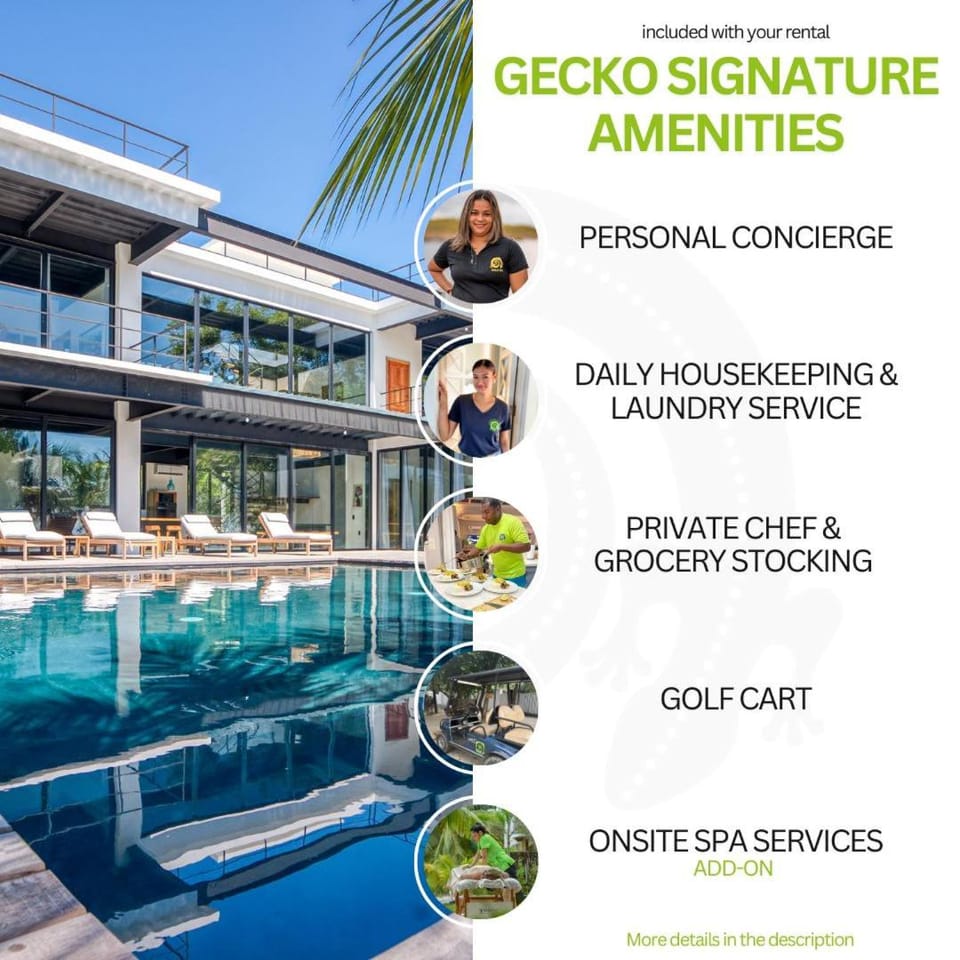 Balam Beach Villa - Modern 4Bed Oceanfront w Pool Villa in Stann Creek District