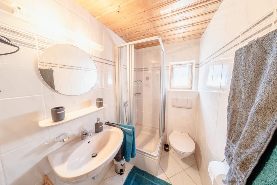 Shower, Toilet, Bathroom, towels